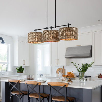 Lannister 3 - Light Dimmable Drum Chandelier