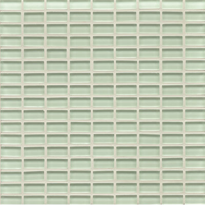 Hamptons 0.63" x 1.19" Glass Mosaic Wall & Floor Tile