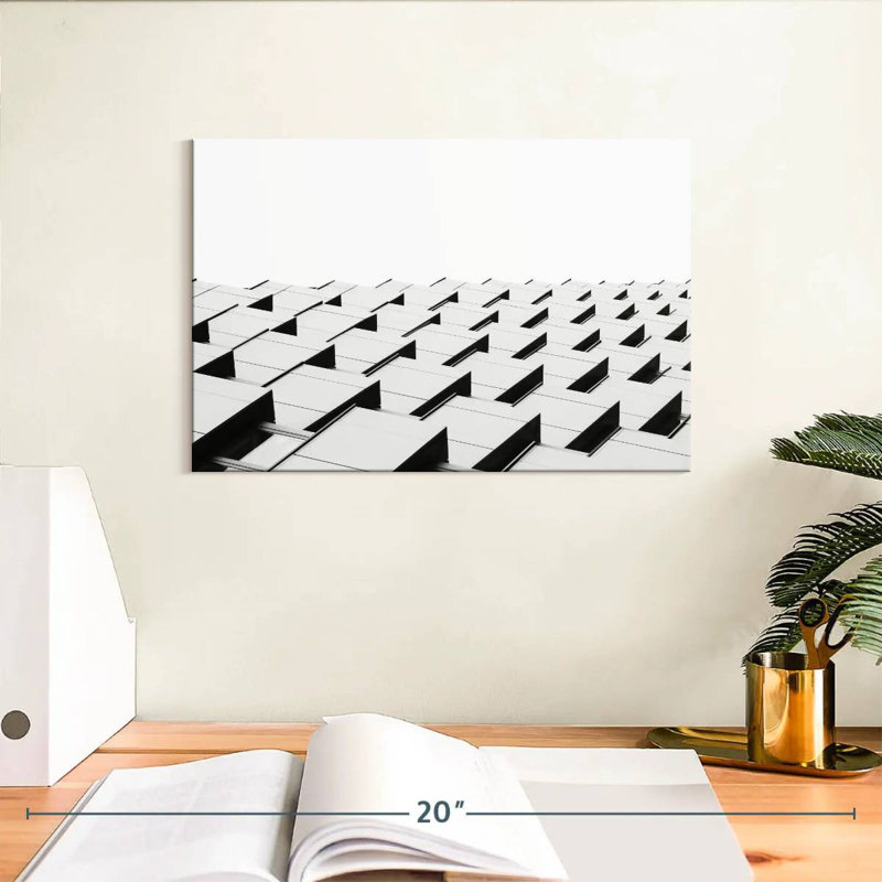 Lilie Modern Terraced Building, 8" H x 12" W