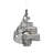 Flow 3-Light Twist Pendant - Steel-943144644-943144642