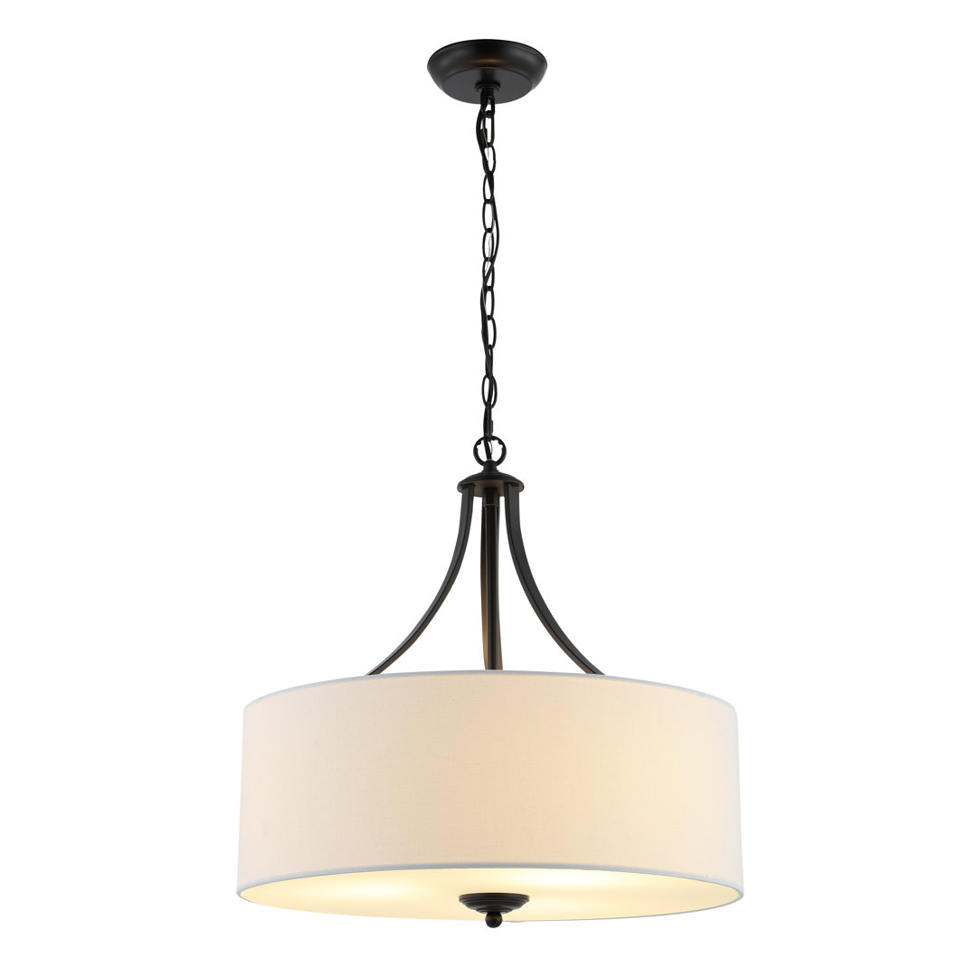 Askins 3 - Light Dimmable Drum Chandelier Andover Mills™