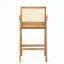 Tabouret de bar avec siège canne-1244445240