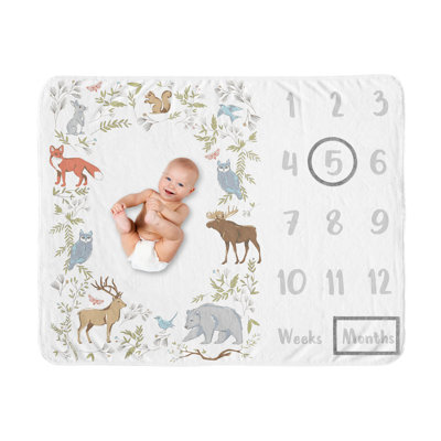 Couverture pour bébé Woodland