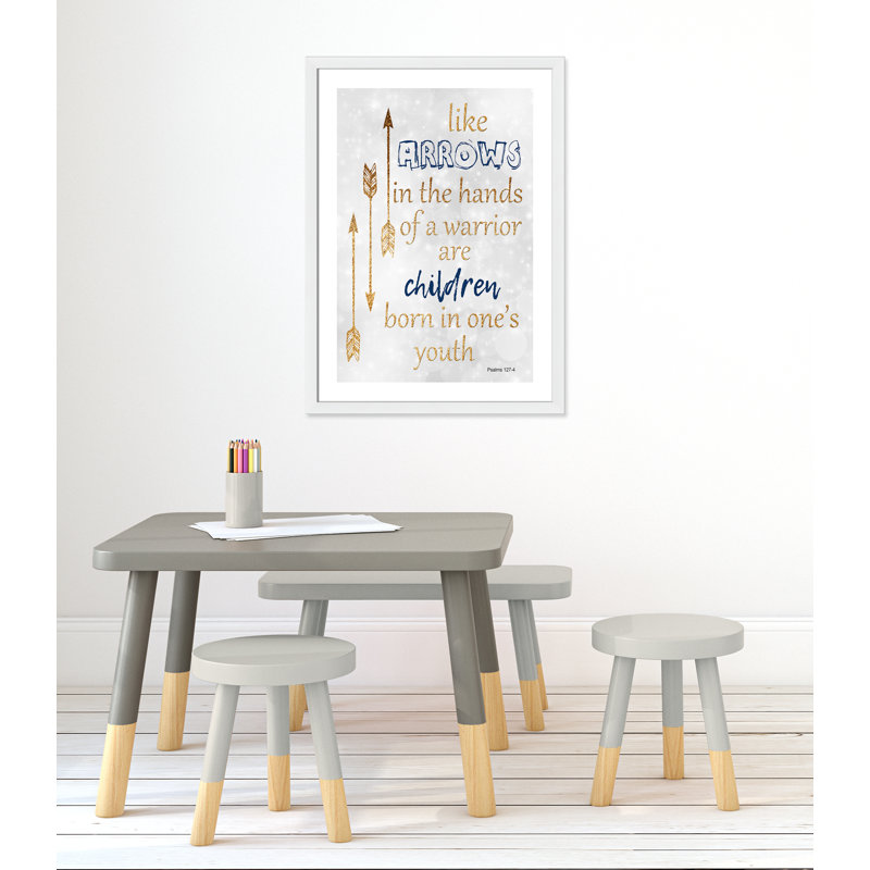 Impression sur papier pour enfants, H 34,5 po x l 24,5 po x P 0,6 po, Encadré plat blanc