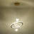 Ridleigh Modern LED Chandelier Crystal Chandelier Ceiling Mount Adjustable Height