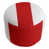 White/Dark Red/White
