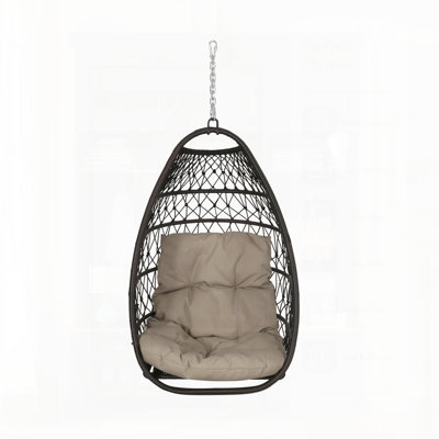 Elijah Foldable Hanging Chair, For Indoor And Outdoor Relaxation With Easy Storage And Comfortable Seating