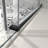 6076 Matte Black Frameless One Fixed And One Shifted Shower Door, 70MM 304 Stainless Steel Large Pulleys With Adjustable Soft Closing Function,With Nano Easy Cleaning,Stick Explosion-Proof Menbrance