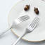  Fourchette à argenterie (8 pouces), fourchettes de table 24 pièces, fourchette à couverts en acier inoxydable de qualité alimentaire, miroir poli et lavable au lave-vaisselle, pour la maison, le restaurant ou la cuisine