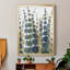 «Pompom Botanical II», toile encadrée de qualité supérieure - prête à être accrochée-411023788-411023785