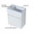 18.1'' Single Bathroom Vanity with Resin Top-609780560