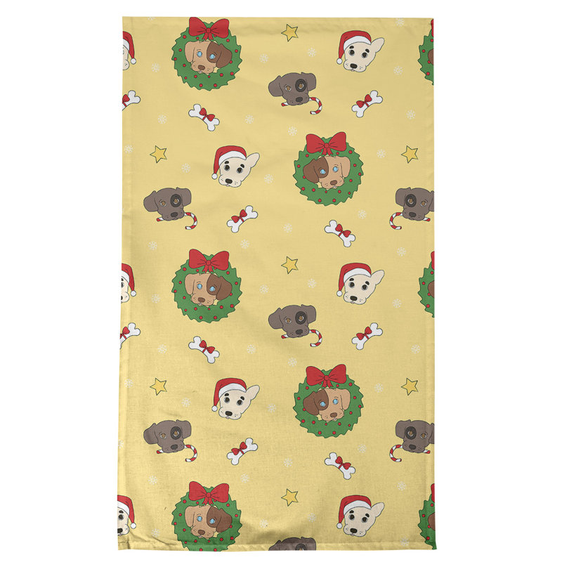 Waffle Tea Towel Kitchen Towel, Poly Twill