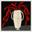 Chataignier Red Plant - Painting on Paper-517576654-517576625