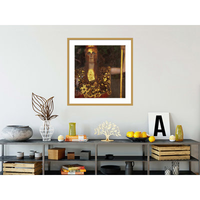 «Minerva or Pallas Athena» par Gustav Klimt, impression giclée encadrée