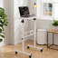 Adjustable Metal Base Computer Desk-477875324