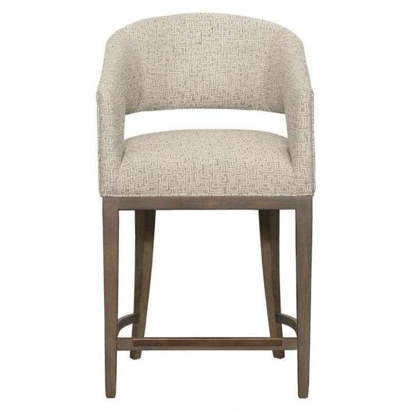 Tabouret de comptoir 26,5 po Cleo, Tabac, Neige 2018
