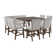 Picket House Furnishings Hester 8PC Counter Height Dining Set -Table, Four Chairs And Complete Bench