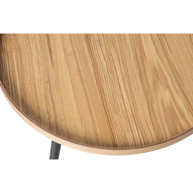 Aime Three Leg Coffee Table, 39cm H x 78cm W x 78cm D