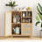 Rattan Sideboard with Adjustable Shelf-1141160895