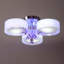 Hemby 65cm Modern Round Acrylic 3-Light  Semi Flush Mount