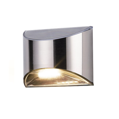 Stainless Steel Solar Powered Integrated LED Metal Deck Light