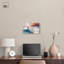 Décoration murale colorée en acrylique Rosy and Ocean Hues I par Art Remedy, prête à être accrochée-2041648662