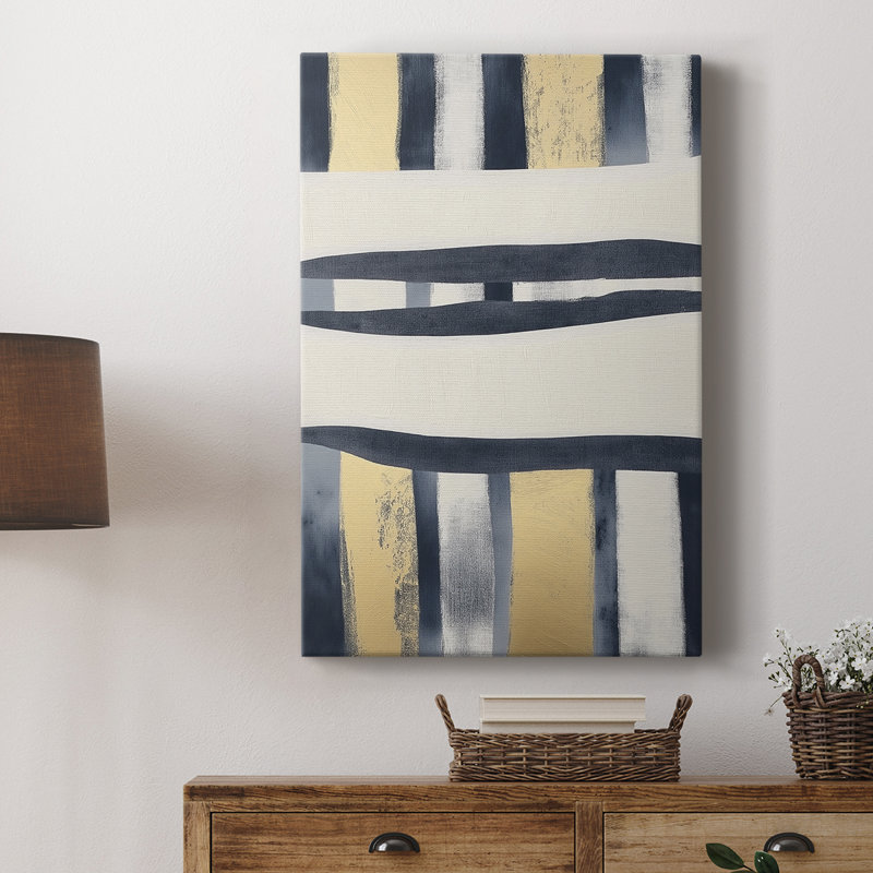 Série ABSTRACT DCCDXCIX - Cavas de galerie sur mesure, H 48 po x l 32 po
