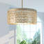 Lustre cylindrique unique à 3 lumières Wiley