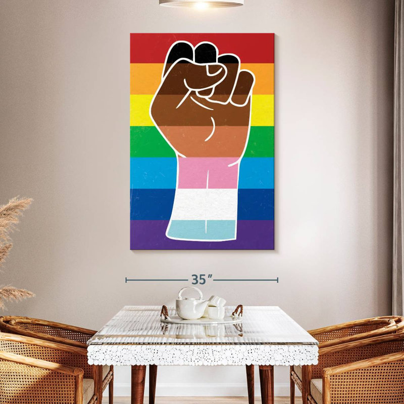 Khadjiah Honor The Pride, 51" H x 34" W