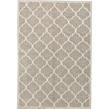 Himalayan Hand Woven Linen Geometric Area Rug