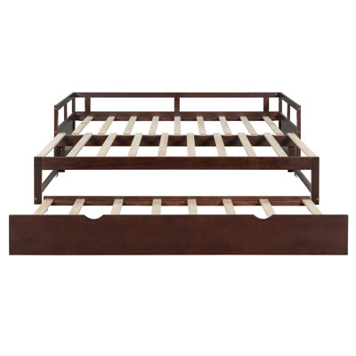 Extending Daybed with Trundle, Wooden Daybed with Trundle