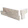 6" x 18" Stacked Natural Stone Ledger Panel Corner Wall Tile