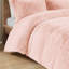 Édredon à poils longs Blush Shaggy