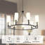 Lustre 9 lumières pour salle à manger