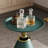 Luxury Design Iron End Table, Minimalist Round Side Table for Small Space-106410736