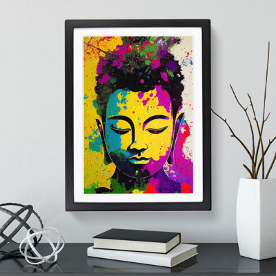Buddha Splashed No.5 - Wall Art