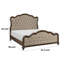 Lit plateforme tapissier Koraljka-381071215