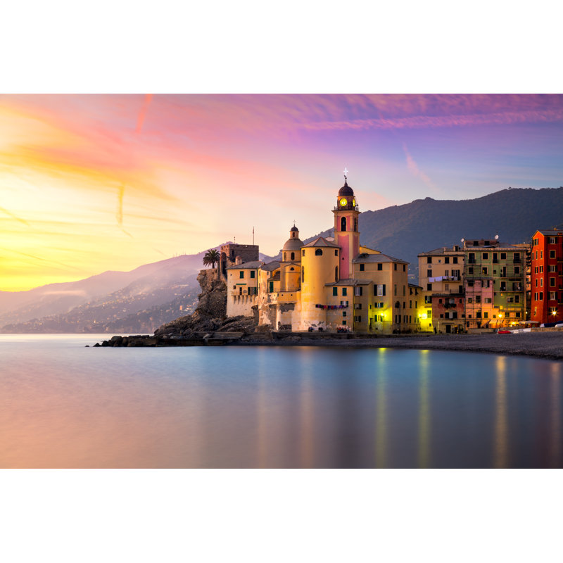 Beautiful Old Mediterranean Town - Wrapped Canvas Print, 61cm H x 91cm W x 3.8cm D