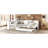 L-Shaped Platform Bed With Trundle, Platform Bed With Storage Drawers And Shelves, No Spring Box Needed-116829712