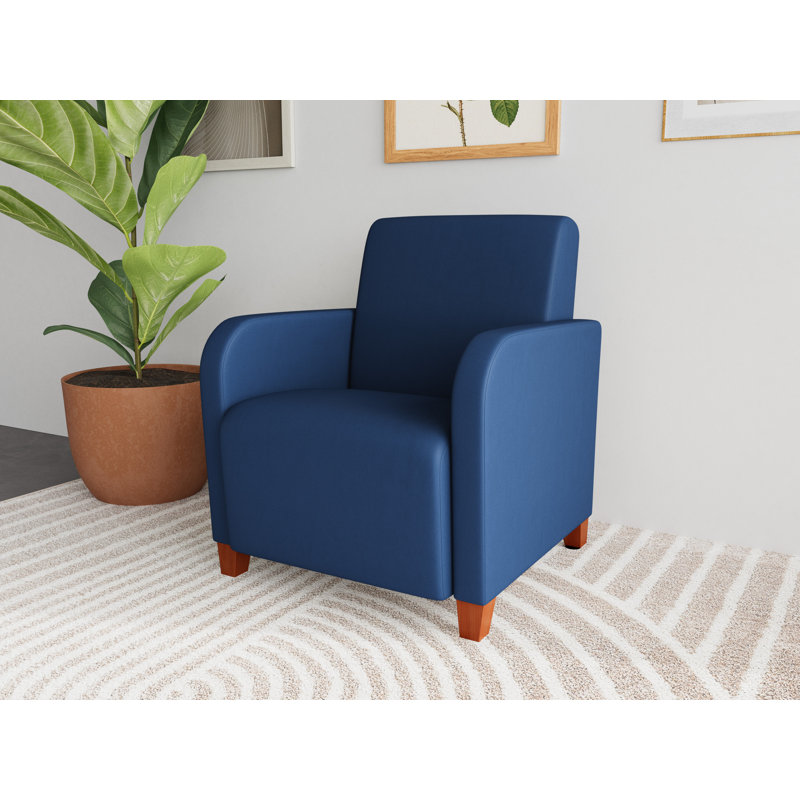Chaise d'invité de réception Siena, Patriot Plus Imperial Blue, Cherry