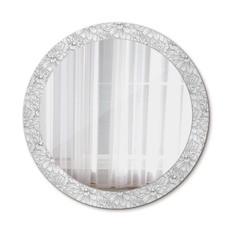 Huldar Glass Flat Wall Mirror