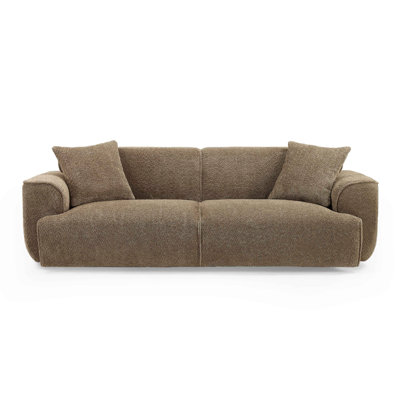 Wallas 231.1Cm Round Arms Sofa