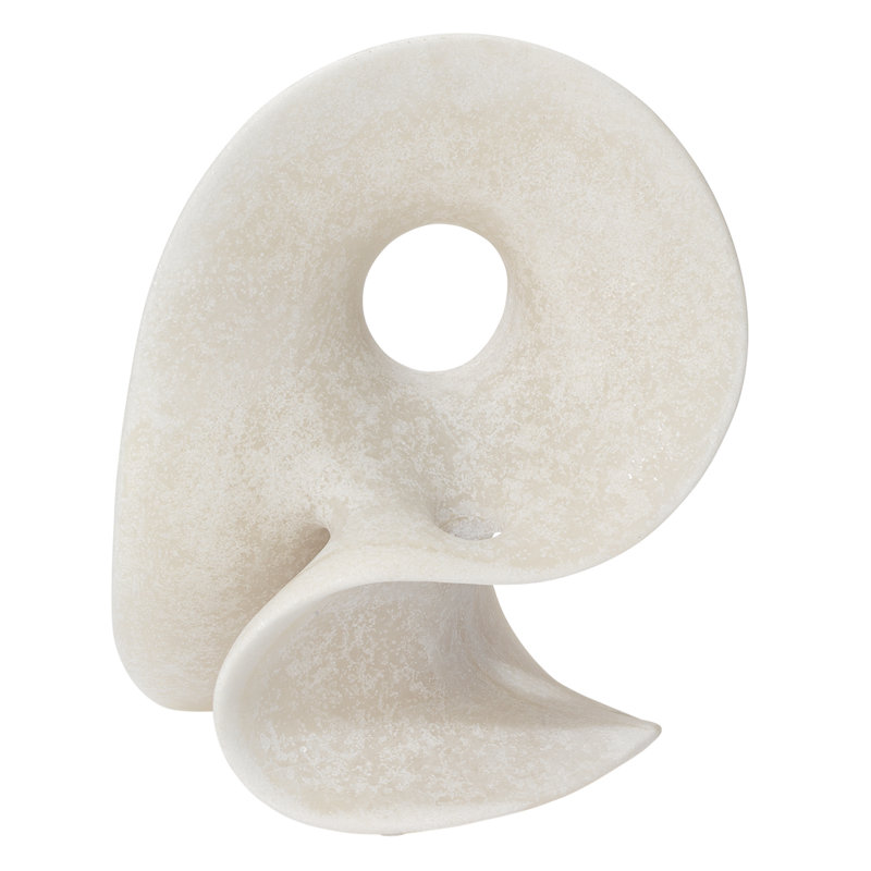 Objet de table amorphe, Blanc