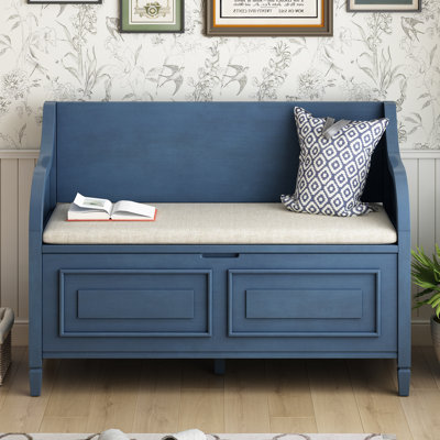 Upholstered Storage Bench,entryway bench