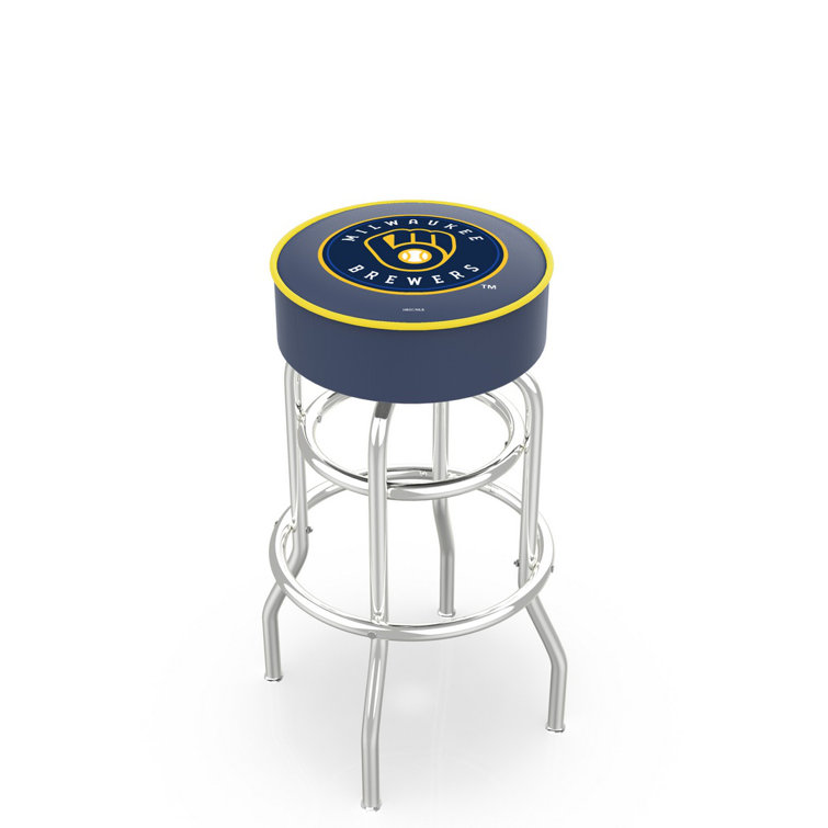 Holland Bar Stool L7C1 Milwaukee Brewers Swivel Counter Stool | Wayfair