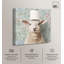 Décoration murale de salle de bain sur toile D Agneau par Art Remedy, 20 x 20-229621595-229621596