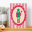 Classic Nutcracker Soldier Classic Elegant Playful Wall Art Print by Annick - Wrapped Canvas Print-1450901175