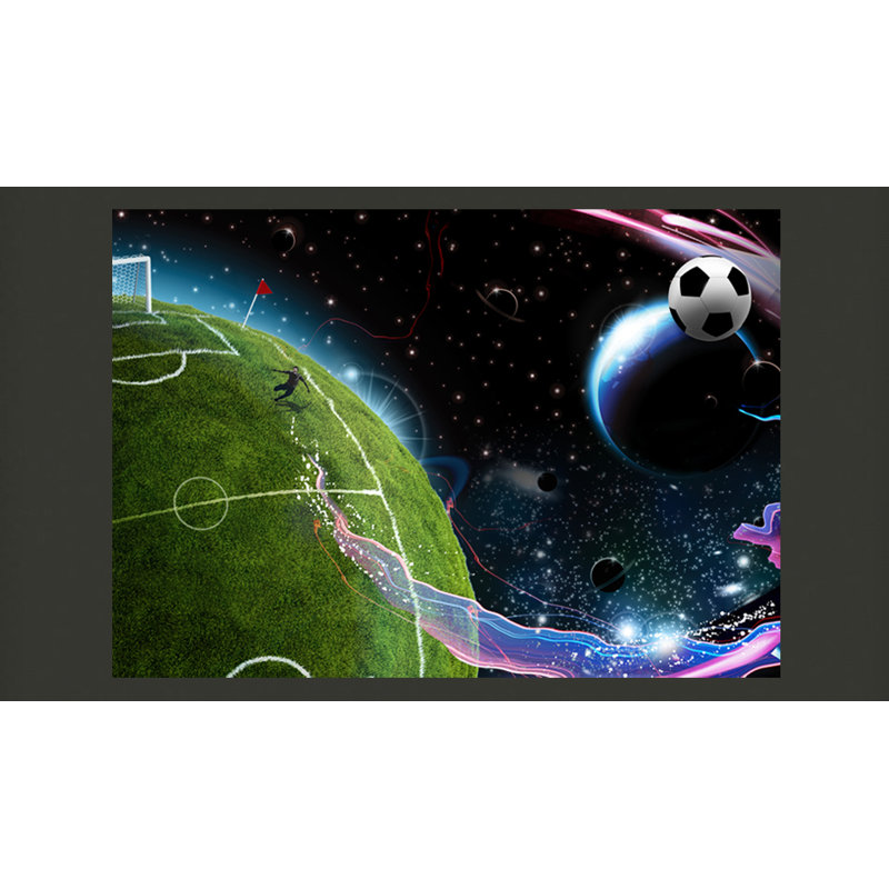 Space Football 231cm x 350cm Wallpaper