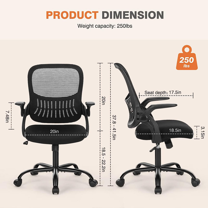 Inbox Zero Lailonie Task Chair