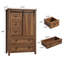 Commode à 5 tiroirs avec porte de grange coulissante Farmhouse-1896380082